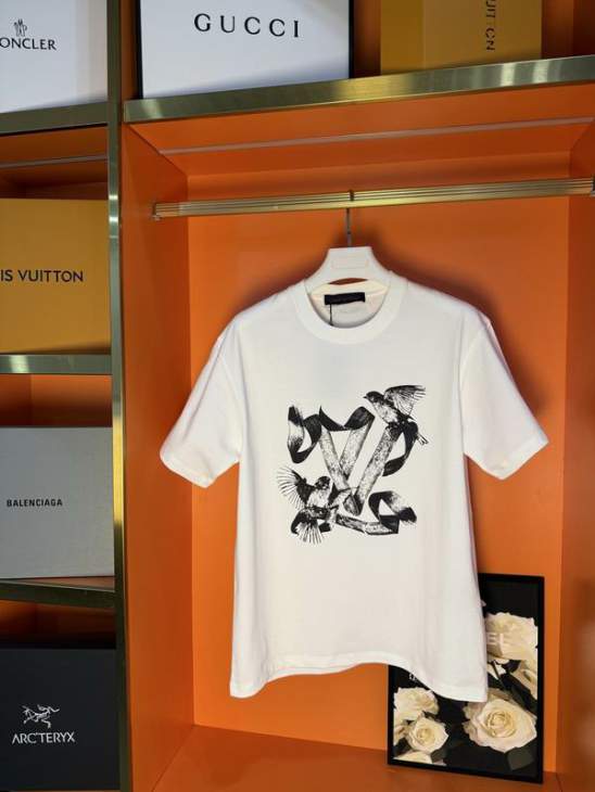 Picture of Louis Vuitton T Shirts Short _SKULVXS-Llzytx00246973